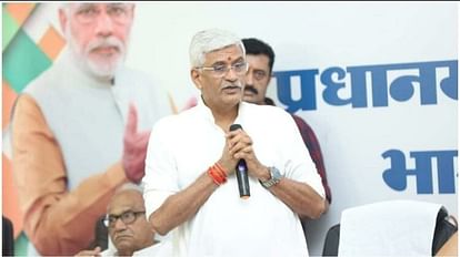 Uadipur: शेखावत ने कांग्रेस पर साधा निशाना, बोले- जल जीवन मिशन की धीमी गति के लिए गहलोत सरकार जिम्मेदार Jal Shakti Minister Gajendra Singh Shekhawat targeted Rajasthan Congress